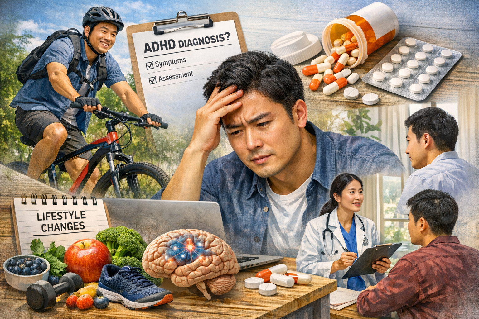 성인 ADHD 약 복용 급증, 진짜 원인은 뭘까 진단부터 비약물 전략까지 정리